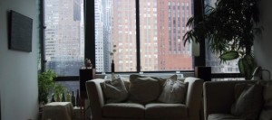 Our apartment in Battery Park City